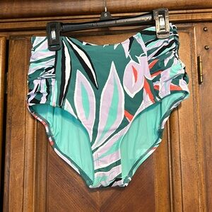 NWT & liner Tummy control swim bottoms